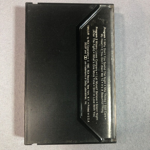 Ronnie Milsap Cassette Lot of 3 with Original Cases Inserts - Picture 7 of 7